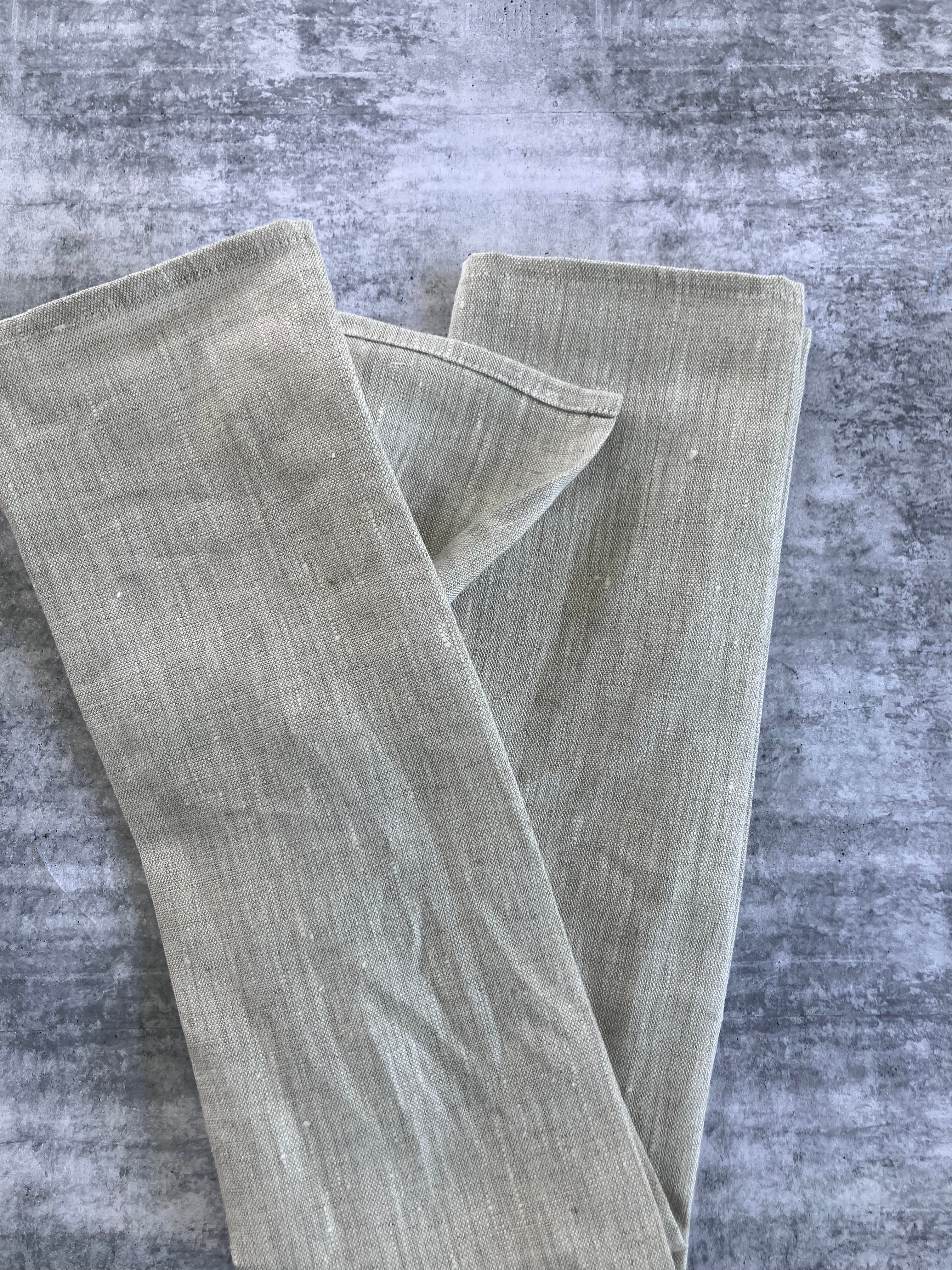 Linen Tea Towel - Oatmeal