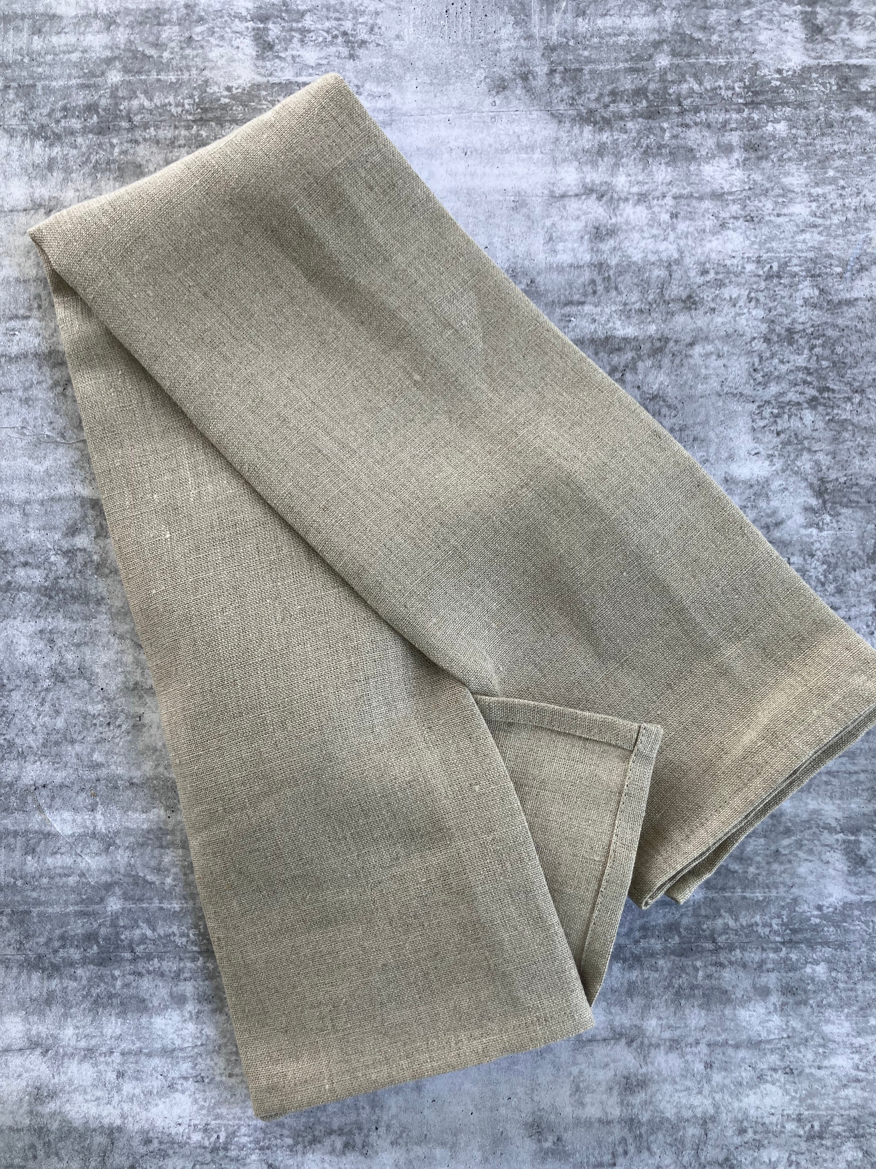 Linen Tea Towel - Flax