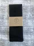 Linen Tea Towel - Black