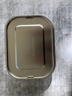 Large Stainless Steel Bento Box - 3 Compartment