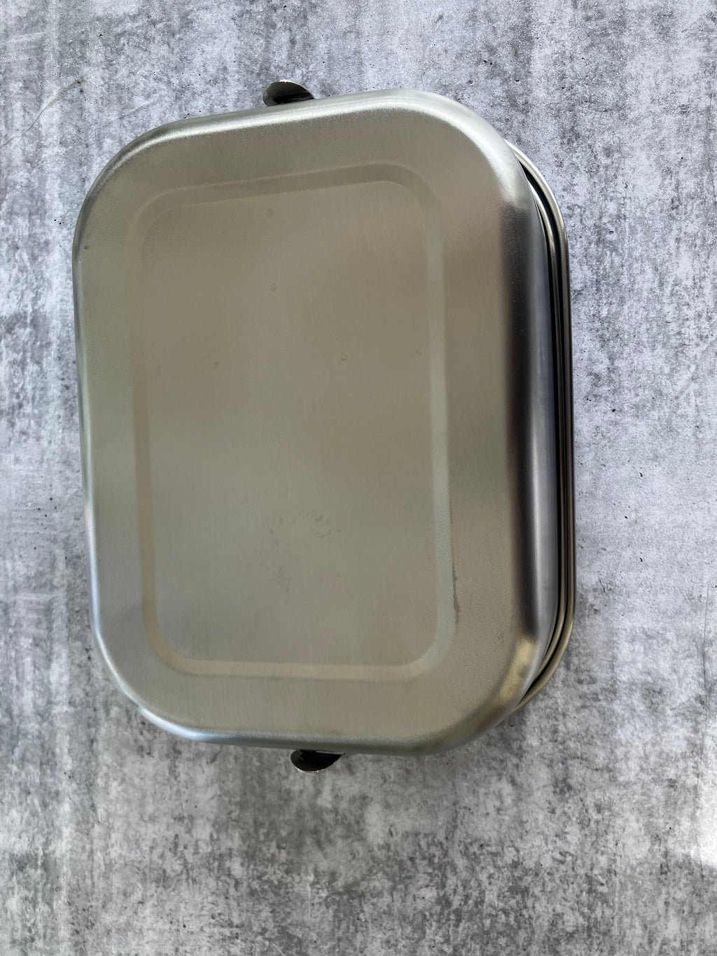 Large Stainless Steel Bento Box - 3 Compartment